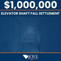 $1,000,000 settlement for an elevator shaft fall