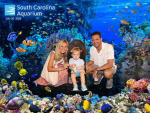 Eddie Brasher with his family