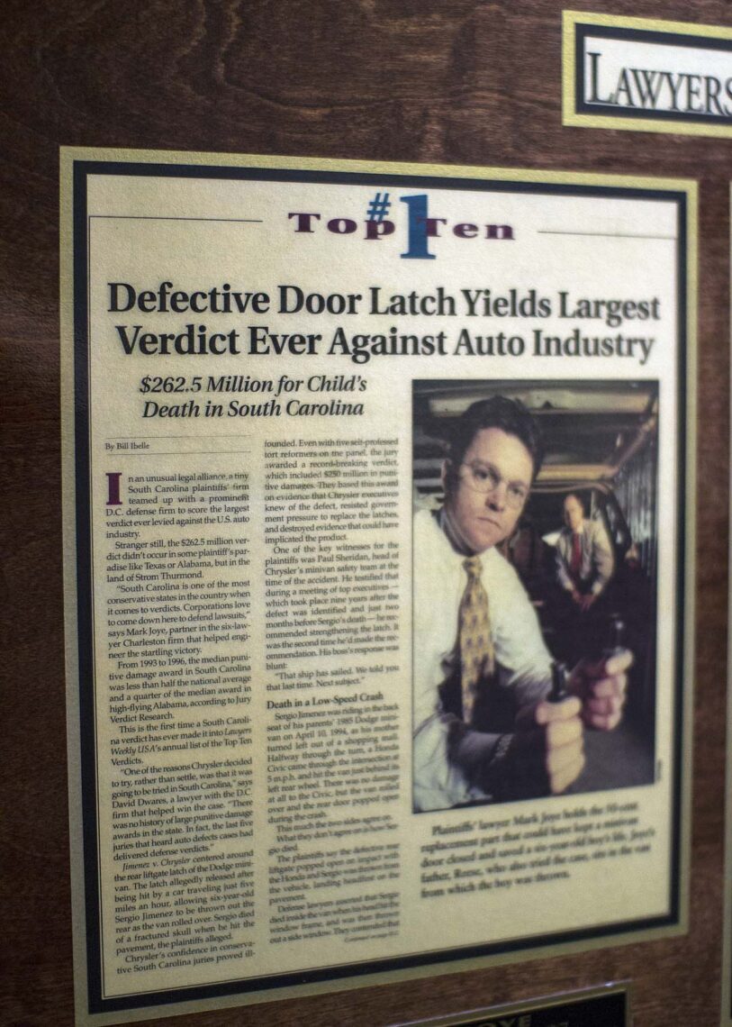 $262 million settlement for a defective product